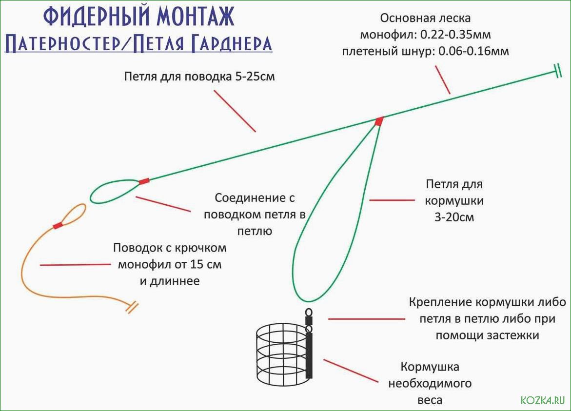 Мой незабываемый опыт рыбалки с использованием снастей фидер 