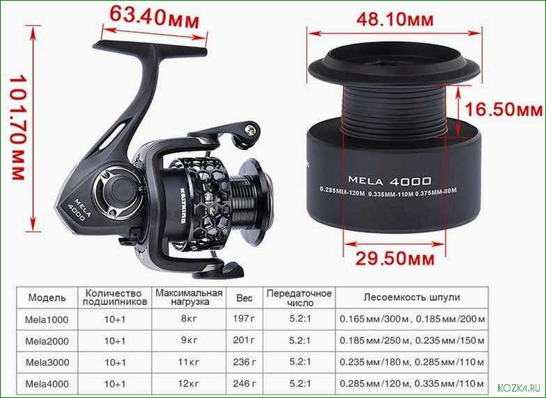 Шпули рыболовной катушки — разновидности, особенности, советы по выбору и правильному уходу